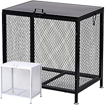 Amazon.co.jp: iimono117 ゴミステーション 屋外 スチール製【幅